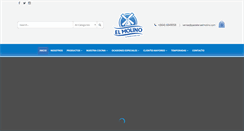 Desktop Screenshot of pasteleriaelmolino.com